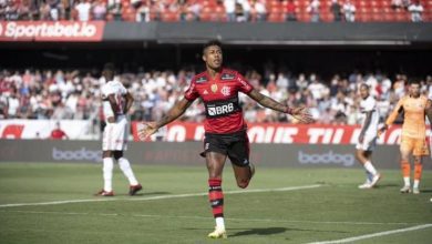 Foto de Flamengo goleia o São Paulo no Morumbi