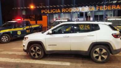 Foto de Veículo roubado no Rio é recuperado pela PRF em Rondonópolis