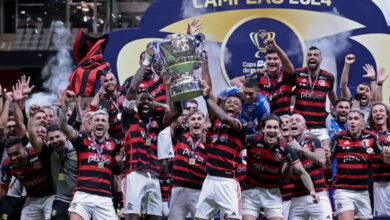 Foto de Flamengo vence Atlético-MG e fica com título da Copa do Brasil