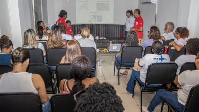 Foto de Parceria: RH e Cruz Vermelha capacitam servidores para salvar vidas