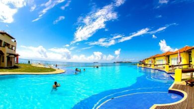 Foto de Descubra o Búzios Beach Resort e seu imenso espelho d’água