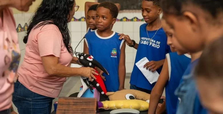 Alunos de Cabo Frio participam de ação educativa contra a dengue