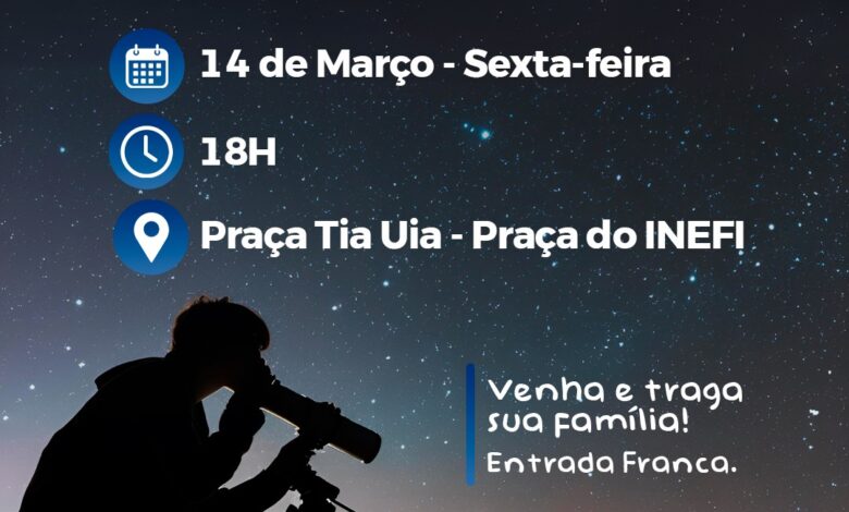 Búzios promove Mega Observação Lunar em parceria com NASA e instituições de astronomia