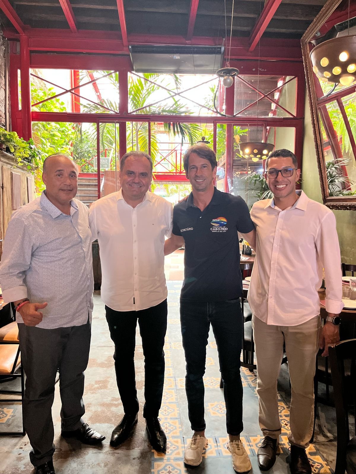 Secretário de Turismo de Cabo Frio se reúne com presidente do Instituto Estadual do Patrimônio Cultural