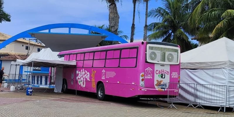 Castrações gratuitas começam nesta terça na Praça de São Cristóvão, em Cabo Frio