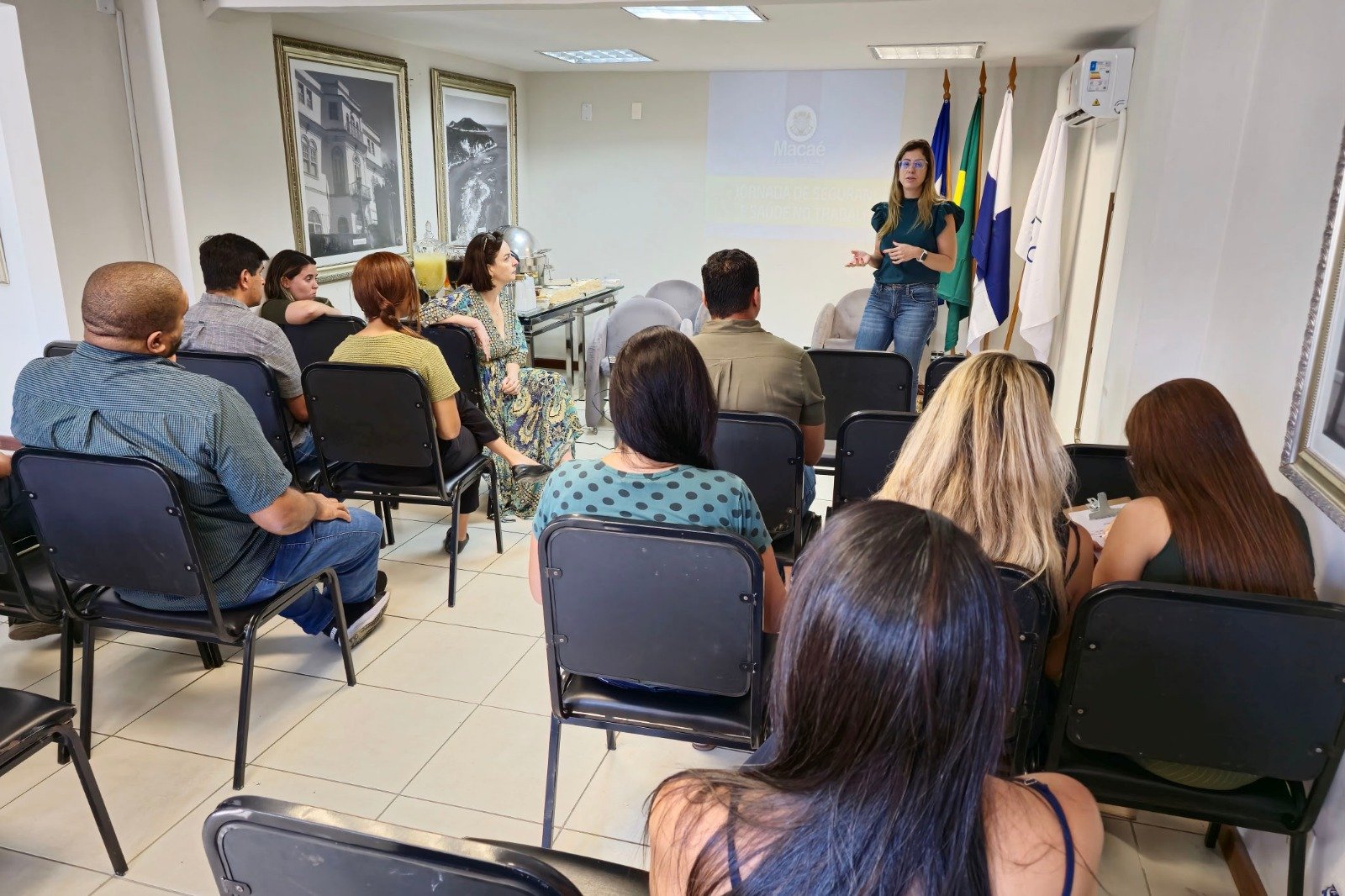 Primeira Jornada de Segurança e Saúde no Trabalho promove bem-estar e conscientização entre servidores