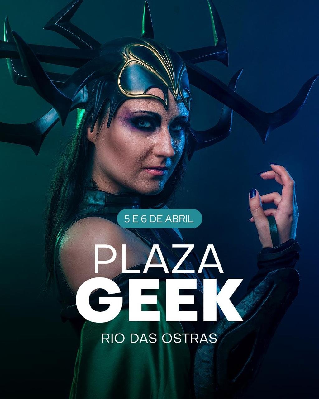 Mundo Geek invade o Shopping Plaza Rio das Ostras com desfile cosplay, desafio K-pop e muito mais