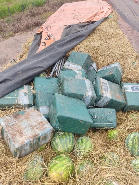 PF e Forças de Segurança realizam a maior apreensão de cocaína dos últimos 15 anos no Tocantins