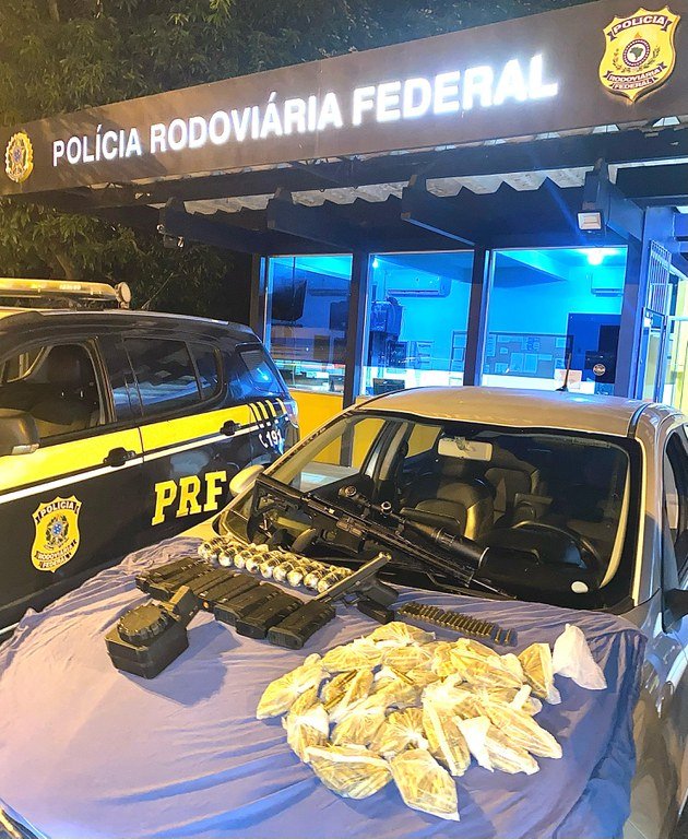 PRF apreende granadas, fuzil e munições em Campos dos Goytacazes