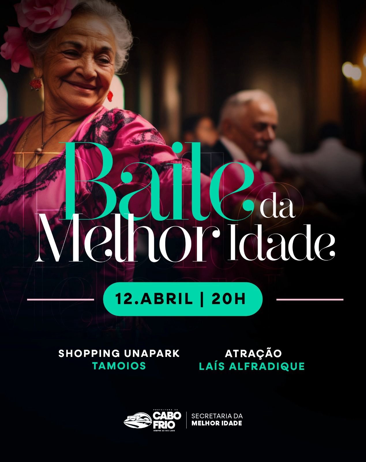 Secretaria da Melhor Idade promove baile para idosos