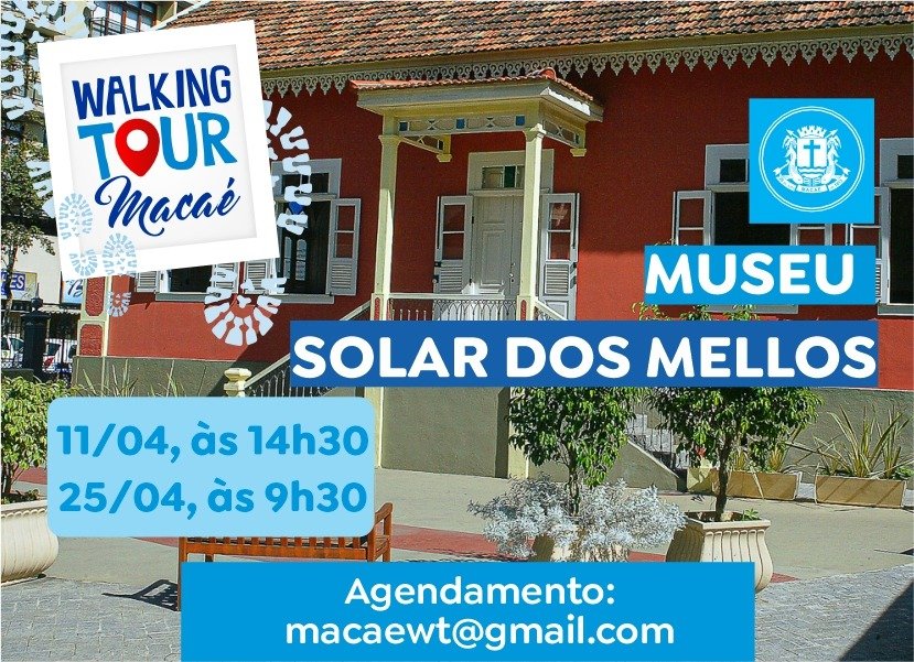 Walking Tour realiza visita guiada no Solar nesta sexta